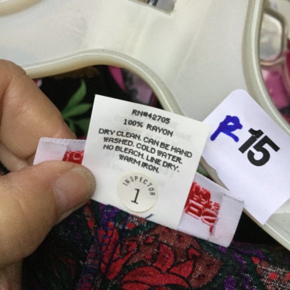 Block Island Petites Two Piece Set - Blouse and Skirt - Size M - Floral Print - Picture 3 of 6